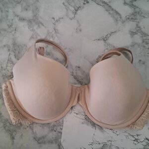 🌀Soma Blush Lace Trim Bra
